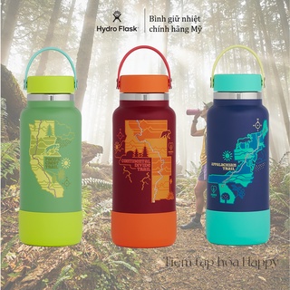 [CHÍNH HÃNG - ẢNH THẬT] Bình Giữ Nhiệt Hydro Flask phiên bản giới hạn Scenic Trails 32 oz (946ml)