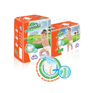 Combo 100 miếng tã quần Goodry size M