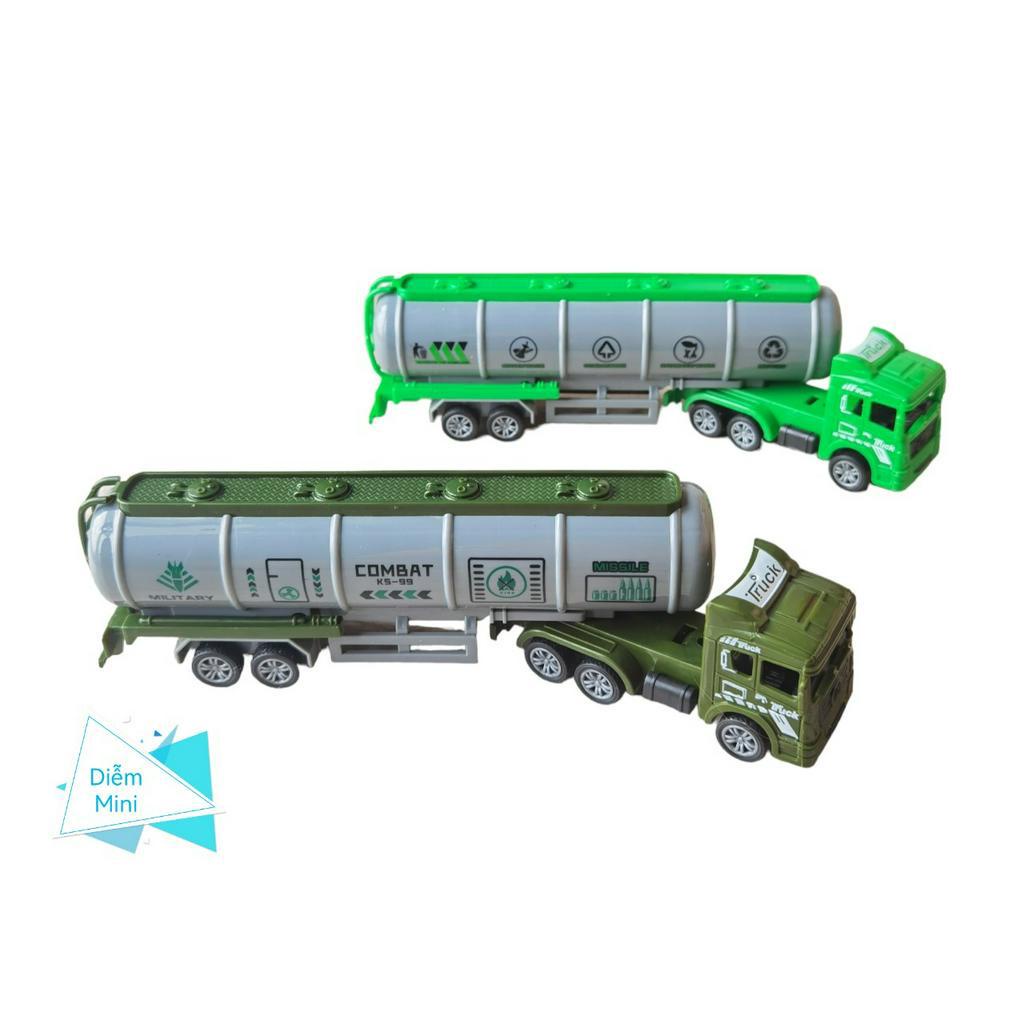 Bộ 2 Xe Bồn Chở Dầu Hạng Nặng