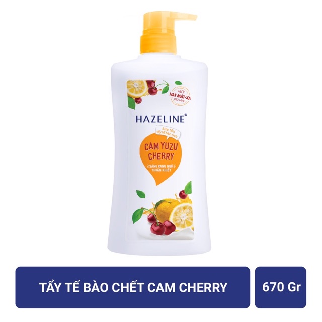 Sữa Tắm Hazeline 670g Hương Yến mạch/ Matcha lựu đỏ