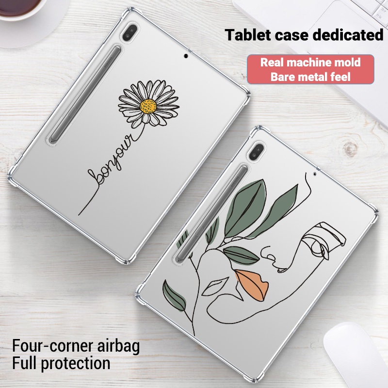 Ốp máy tính bảng trong suốt bảo vệ cho Samsung Galaxy Tab S6 SM-T860 SM-T865 10.5 inch SM-T860 (Wi-Fi) SM-T865 (LTE)