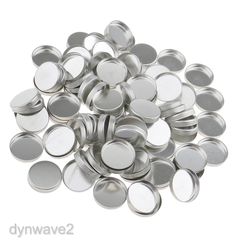 Set 2 / 100 Hộp Rỗng Từ Tính Đựng Phấn Mắt / Phấn Má Hồng Đa Năng