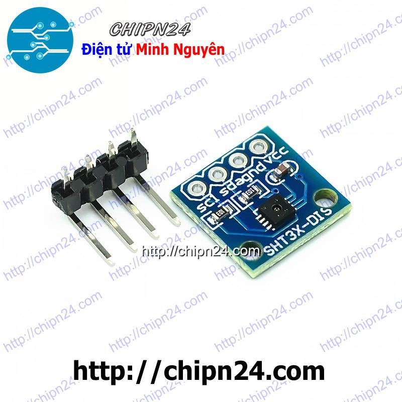 [1 MẠCH] (E75) Module Cảm biến độ ẩm &amp; nhiệt độ SHT30, giao tiếp I2C