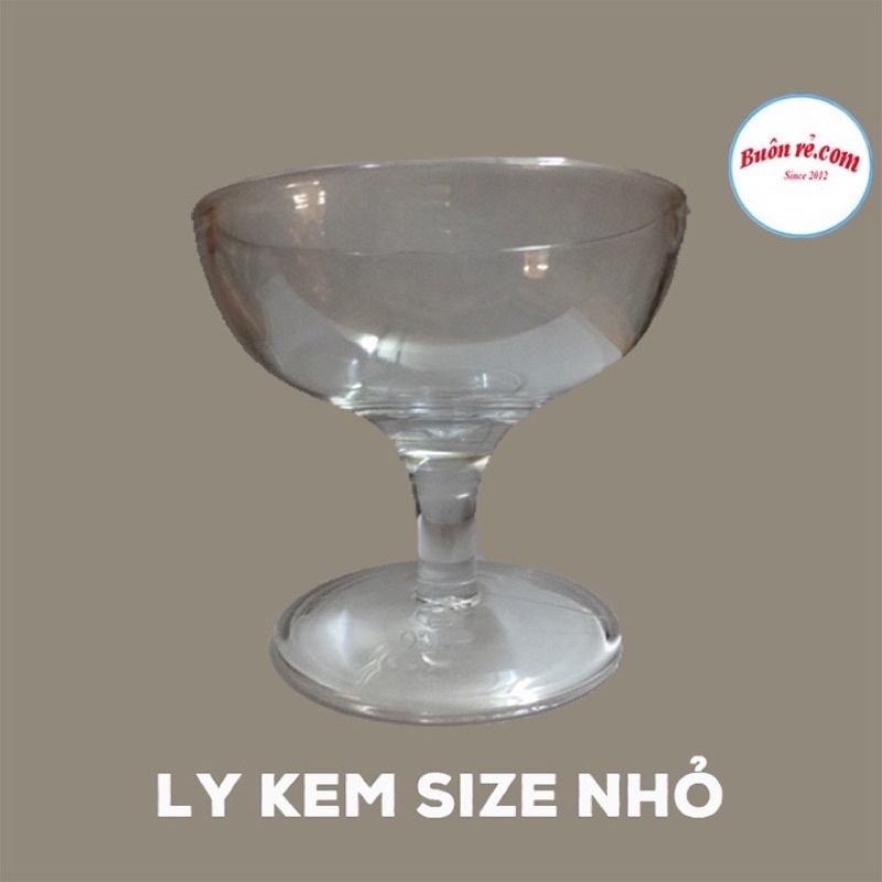 Ly kem nhựa meka trong suốt Việt Nhật- 6305