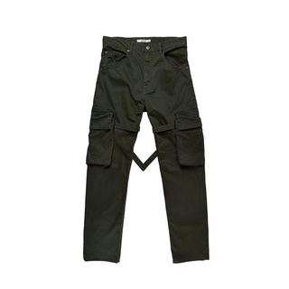 Quần Túi Hộp Strap Cargo Pants Phong Cách Đường Phố Retro