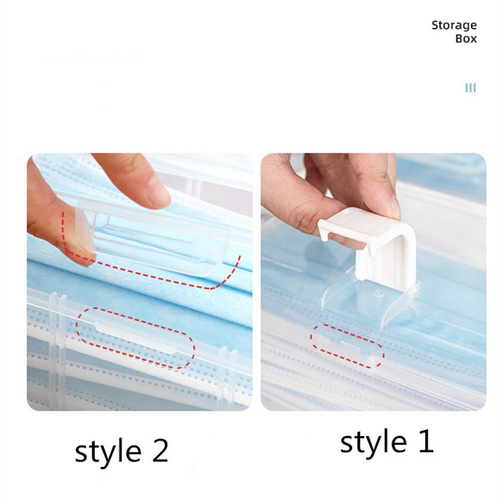 Hộp Đựng Dụng Cụ Sơ Cứu Trong Suốt Đa Năng Chống Bụi Có Nắp Đậy