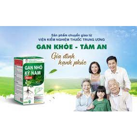 Gan Nhó Kỳ Nam - Bổ gan, giải độc gan, hạ men gan