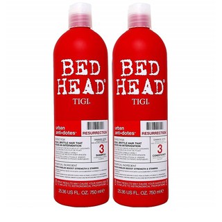 CẶP DẦU GỘI XẢ TIGI TÁI SINH SỐ 3 MÀU ĐỎ 750ML