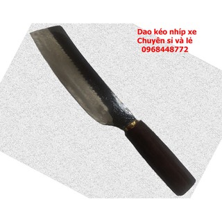 Dao thái nhà bếp thép nhíp xe 100%