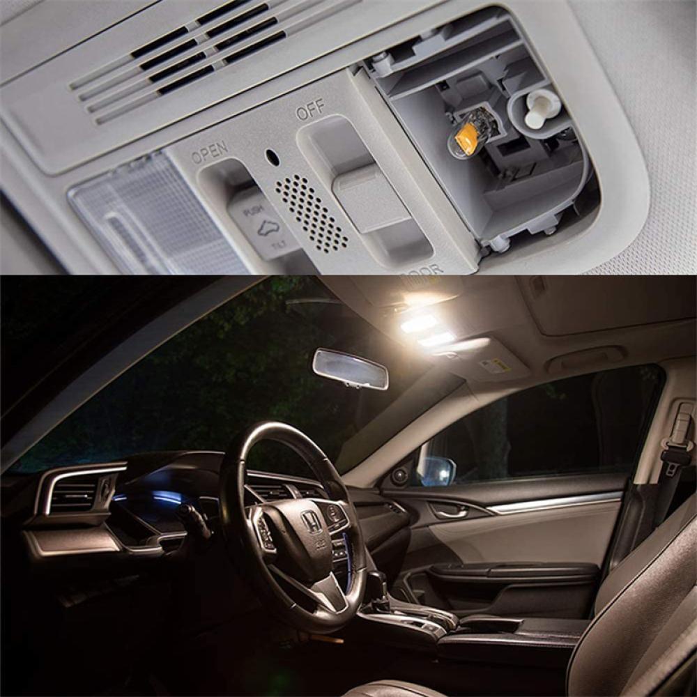 Bộ 2 Đèn LED W5W LED T10 COB 12V 6000K G3X4 Chất Lượng Cao Cho Xe Hơi