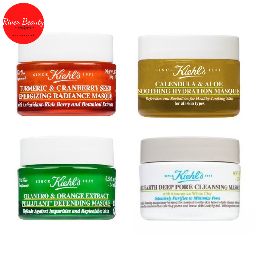 Kiehl's - Minisize Mặt Nạ Hoa Cúc - Mặt Nạ Bơ - Mặt Nạ Ngò - Nghệ - Đất Sét Kiehl's 14ml