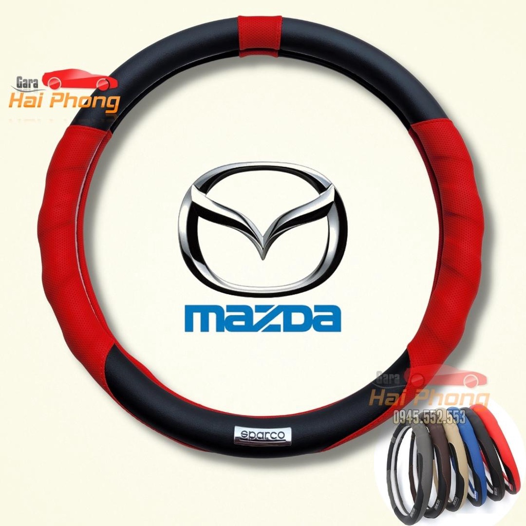 Bọc vô lăng MAZDA 2, Mazda 3, Mazda 6, CX5, CX8, BT50