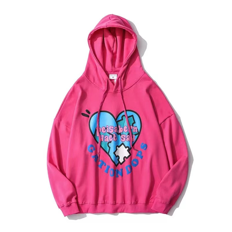 NRVP Áo Hoodie Tay Dài Oversize In Họa Tiết Phong Cách Hàn Quốc Kiểu Mới Cho Nam / Nữ