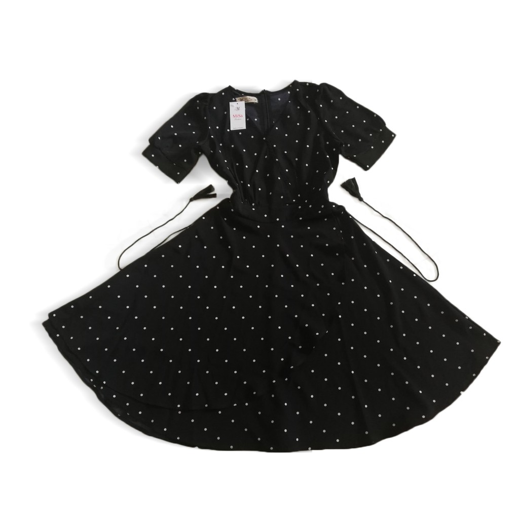 SALE - Đầm xòe chấm bi Misa Fashion MS319 xinh đẹp, trẻ trung / Công sở, đi tiệc, đi chơi (có size lớn) | BigBuy360 - bigbuy360.vn