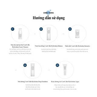 Set 5 Bộ Dưỡng Da CareCella Hydration Basic Set