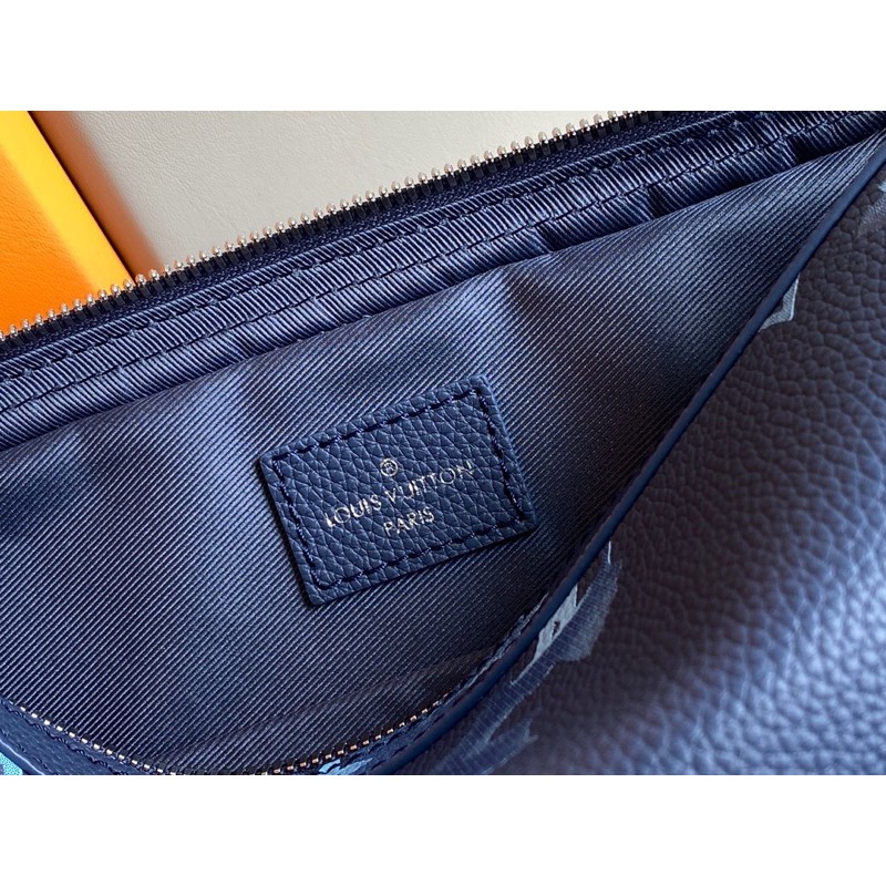 Túi đeo chéo cho nam kèm ví nhỏ thương hiệu Louis Vuitton LV da thật cao cấp hàng 1-1 vip