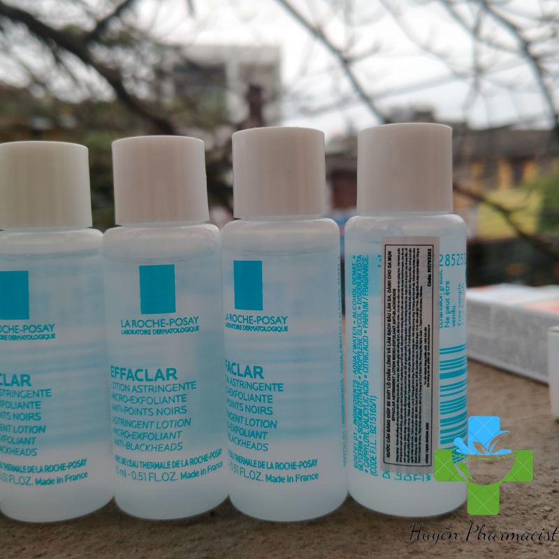 Toner da dầu mụn La Roche Posay Effaclar 15ml