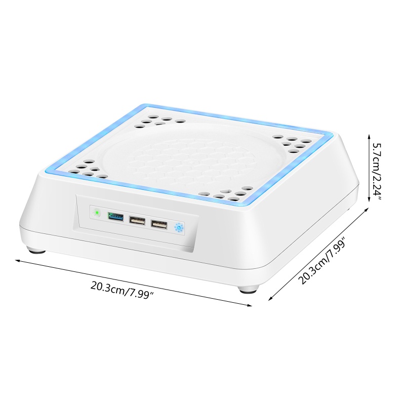 Quạt Tản Nhiệt Đứng 3 Tốc Độ Tùy Chỉnh Kèm Cổng USB Cho XboxSeries X