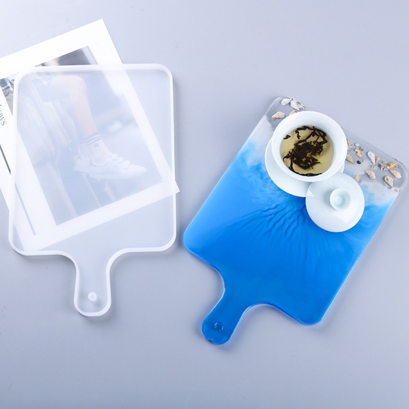 Khuôn Silicone Làm Khay Nhựa Resin Epoxy