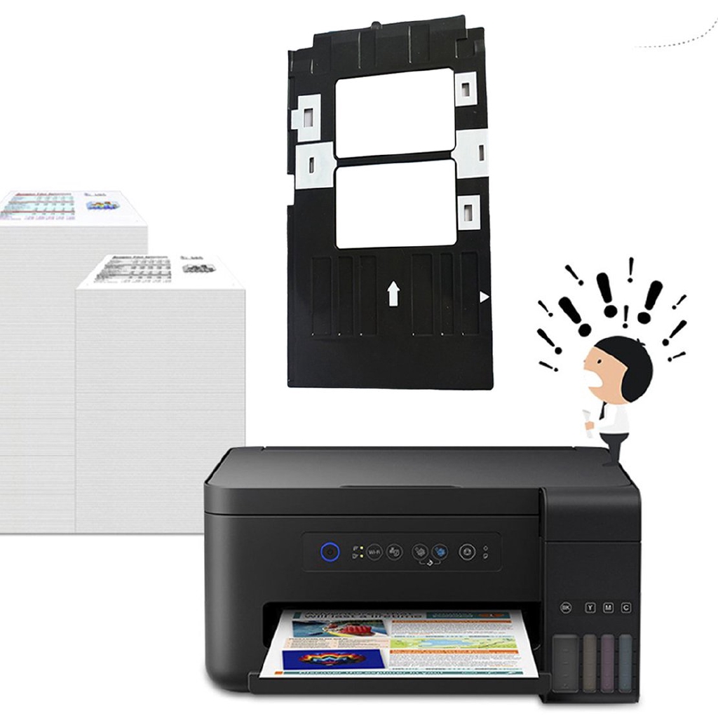 Khay in thẻ ID làm từ nhựa PVC 107ELE cho máy in Epson chất lượng cao