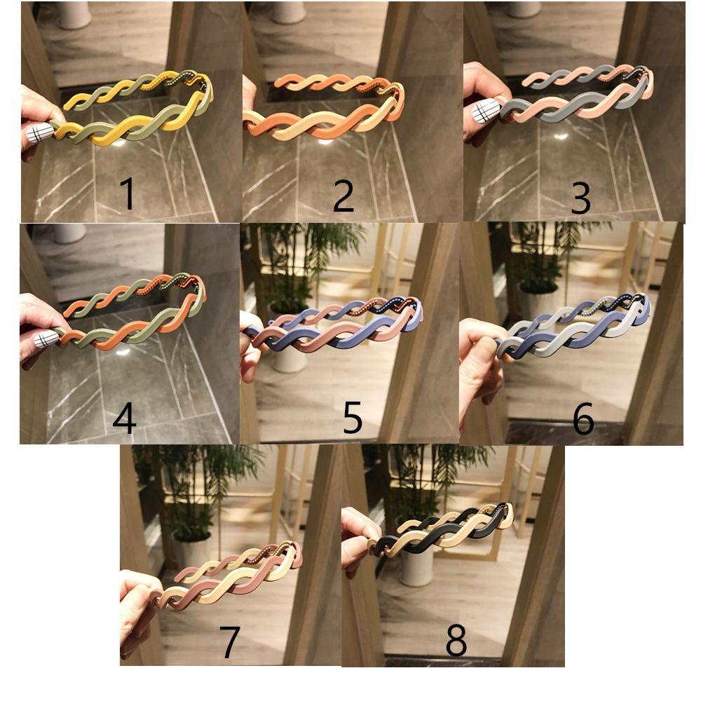 Băng Đô Cài Tóc Đơn Giản Thời Trang Cho Nữ Mờ / Matte
