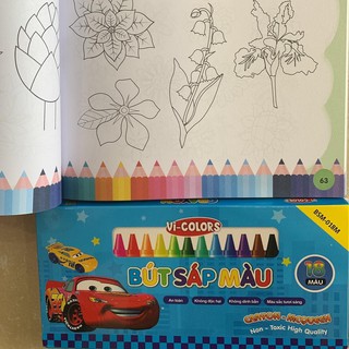 BÚT SÁP TẠP TÔ 18 MÀU - CRAYON