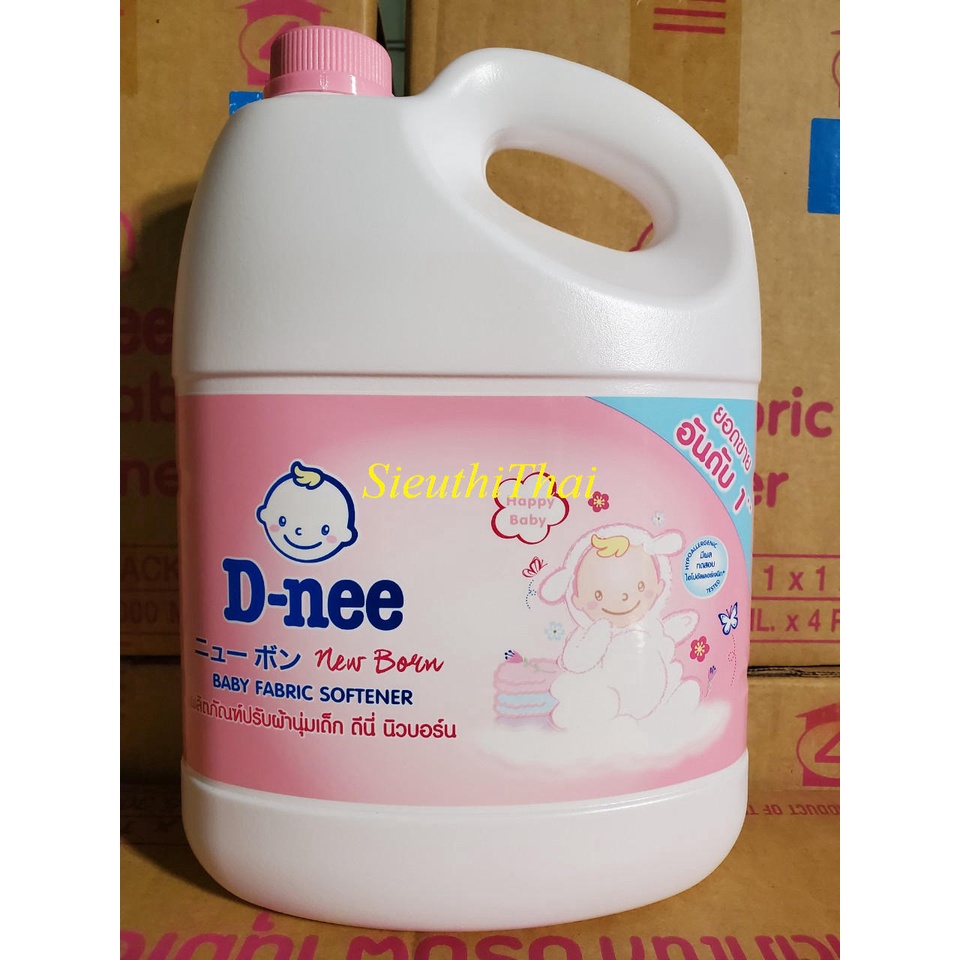 Nước Xả Vải Dnee hàng chuẩn Thái Lan 2800ml mẫu mới