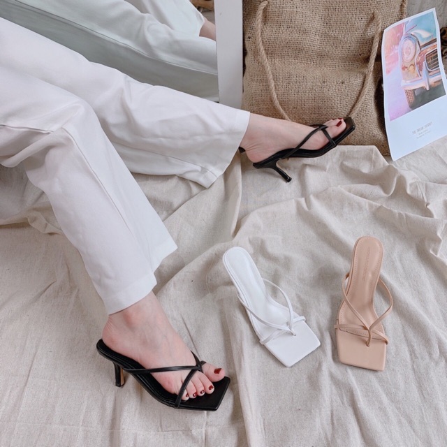 Guốc kẹp dây da mềm sang xịn xò 7p ( hàng đẹp ) | BigBuy360 - bigbuy360.vn