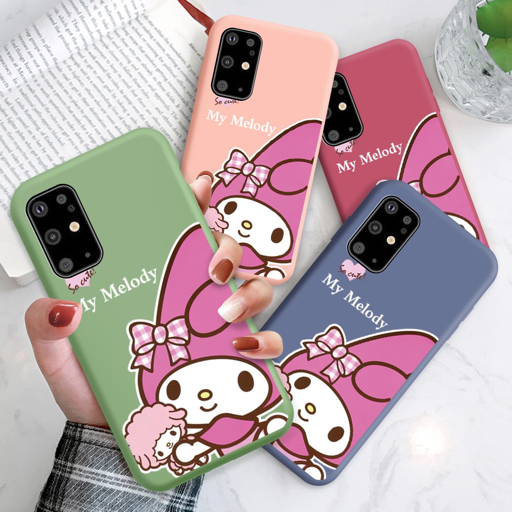 Samsung Galaxy S7 Edge S8 S9 Plus S9+ S8+ Silicone  My Melody Soft Phone Case Protective Cartoon Anime Casing Full Cover Shockproof Back Cases Ốp lưng điện thoại Bao mềm In Hình cho