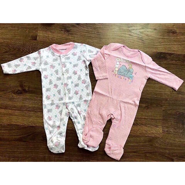 Set 2 bộ body tiny teddy xuất UK