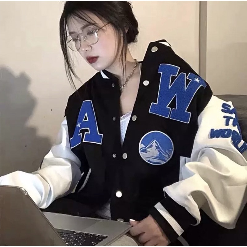 áo bomber bóng chày