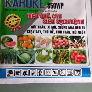 Thuốc trị bệnh héo rũ, nứt thân, xì mủ trên rau, quả