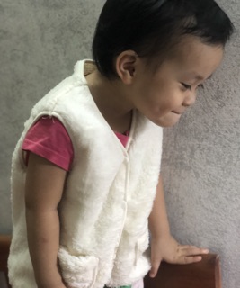 Áo gile lông cho bé