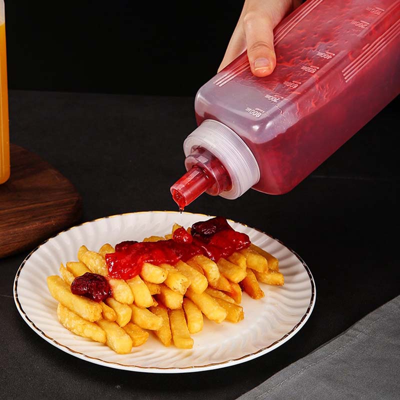 Bình nhựa đựng nước sốt 800ml / 1000ML