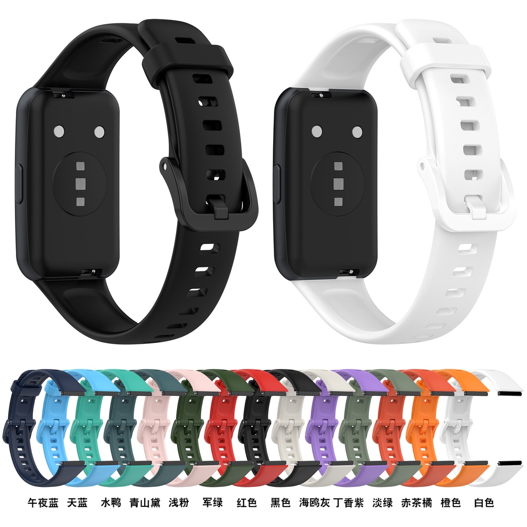 Dây Đeo Silicone Thay Thế Cho Đồng Hồ Thông Minh Huawei Band 7