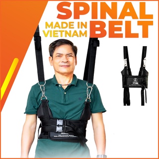 Đai Kéo Giãn Cột Sống Treo Xà Đơn Spinal Belt Hỗ Trợ Thoái Hóa Thoát Vị Đĩa Đệm (khóa bấm)