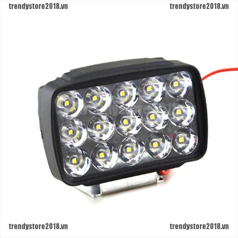 Đèn Pha LED 15 Bóng 1000LM Cho Xe Máy