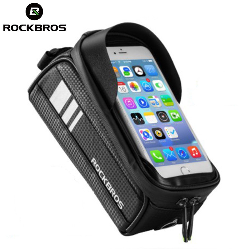 Túi đựng điện thoại Rockbros 6.5 inch chống thấm nước gắn khung xe đạp