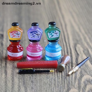 Bộ Bút Mực Cho Nhà Búp Bê Mini