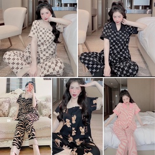 Đồ bộ pijama  mặc nhà lụa mango