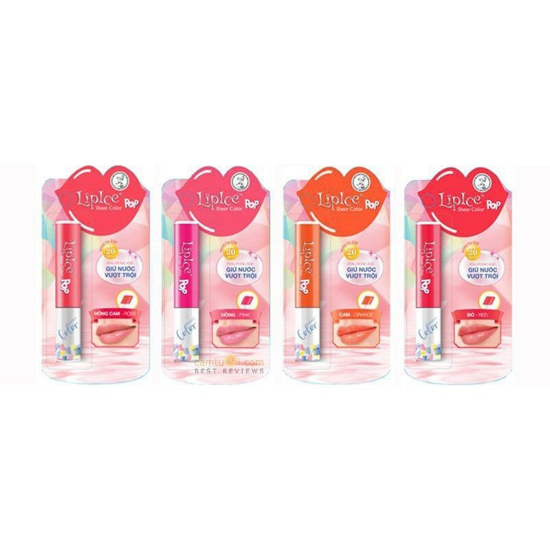 Son dưỡng màu LipIce Sheer Color Pop 2.4g