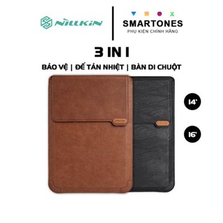 Túi Chống Sốc 3 in 1 NILLKIN VERSATILE LAPTOP SLEEVE Macbook Air, MacBook Pro, RedmiBook, Huawei Matebook