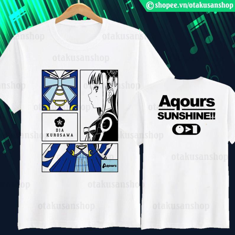 RẺ VÔ ĐỊCH- Áo thun Love Live Project DIA Aqours