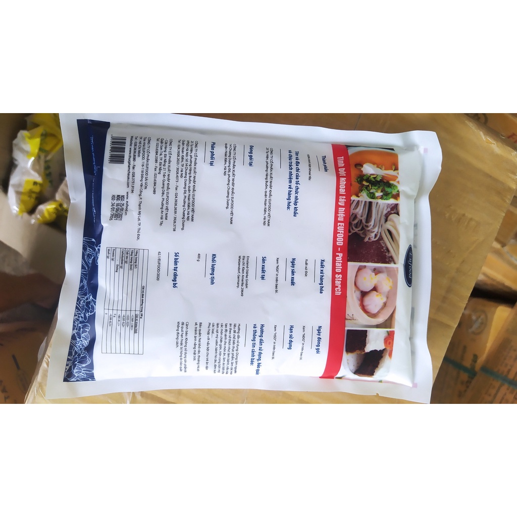 Tinh Bột Khoai tây eufood gois 400g