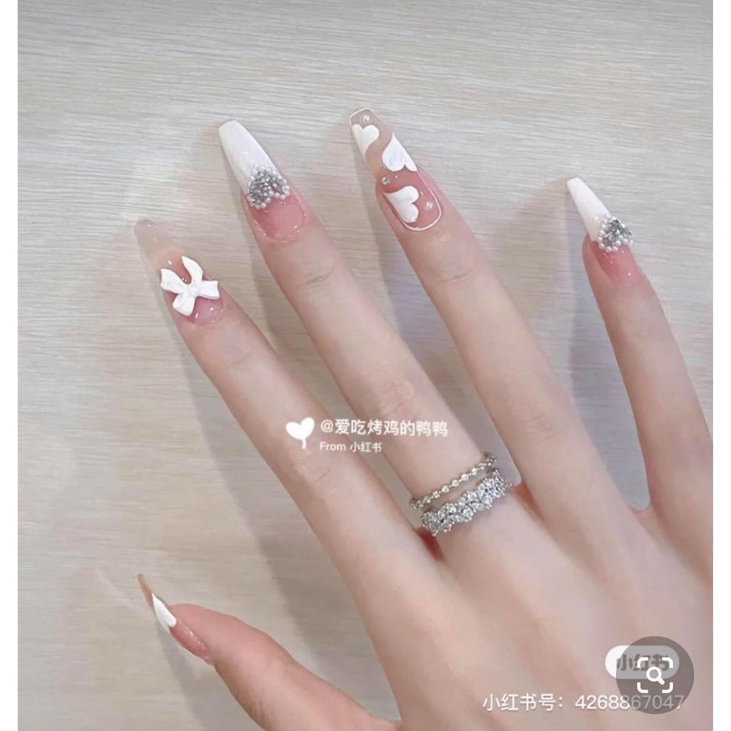 Bảng Mica Trung Bày Móng Mẫu - Bo Góc