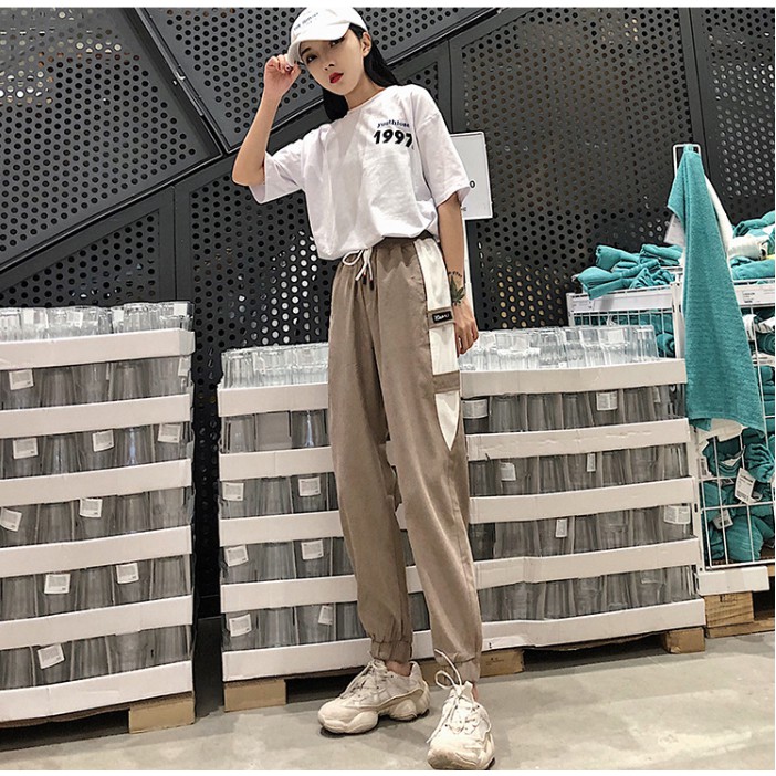 [FREESHIP+ẢNH THẬT] Quần Jogger Kaki phối viền phong cách - SP19 | BigBuy360 - bigbuy360.vn