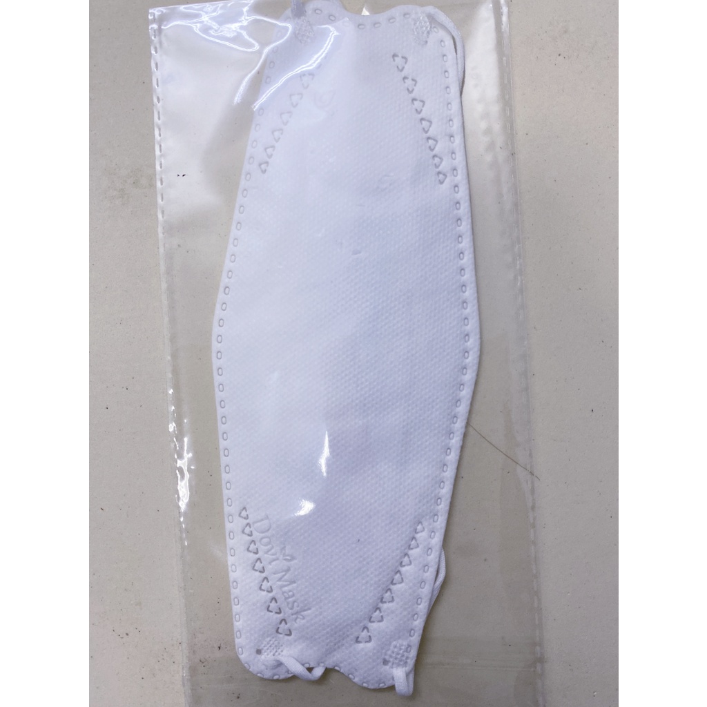 Khẩu Trang 3D - Dovi Mask Chính Hãng Công ty Dược, 4 Lớp Chống Khí Ô Nhiễm (6 chiếc/túi)