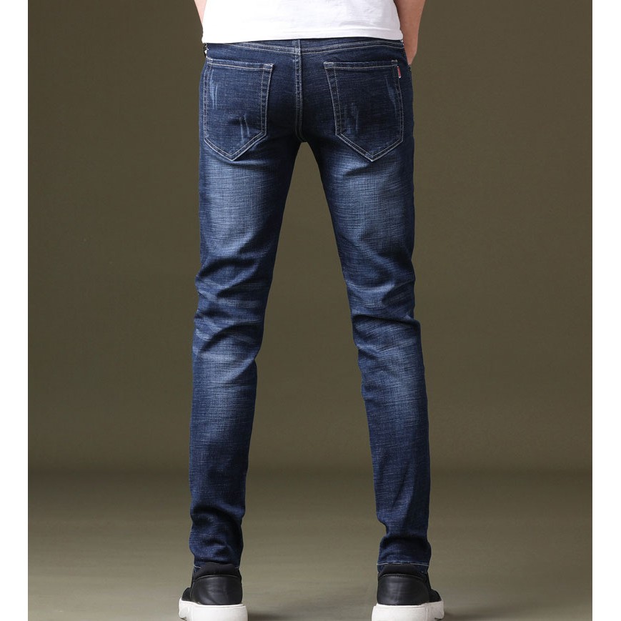 Quần jean nam dài 💥FREE SHIP💥 Quần bò nam cào xước rách nhẹ co giãn | BigBuy360 - bigbuy360.vn