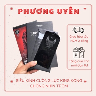[IPHONE 12 PRO MAX]💥SIÊU KÍNH CƯỜNG LỰC KING KONG CHỐNG NHÌN TRỘM  11 XS MAX X XS XR 8plus 7plus 8 7 6splus 6plus 6