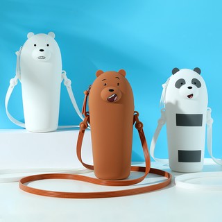 Túi đeo silicone We Bare Bears 3.0
